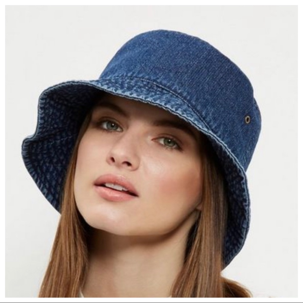 It’s all About The Bucket Hat! Boho Denim Stylish Must Have fashion statement - Picture 3 of 3
